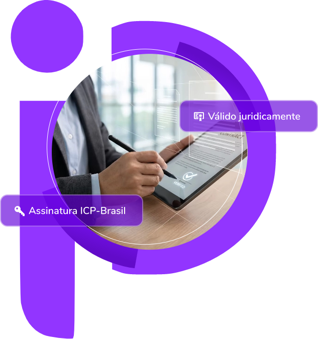 Assinatura digital com validade jurídica e conformidade ICP-Brasil